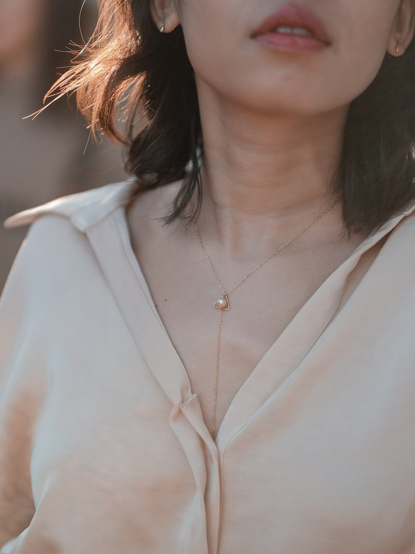 Golden Shooting Star Necklace