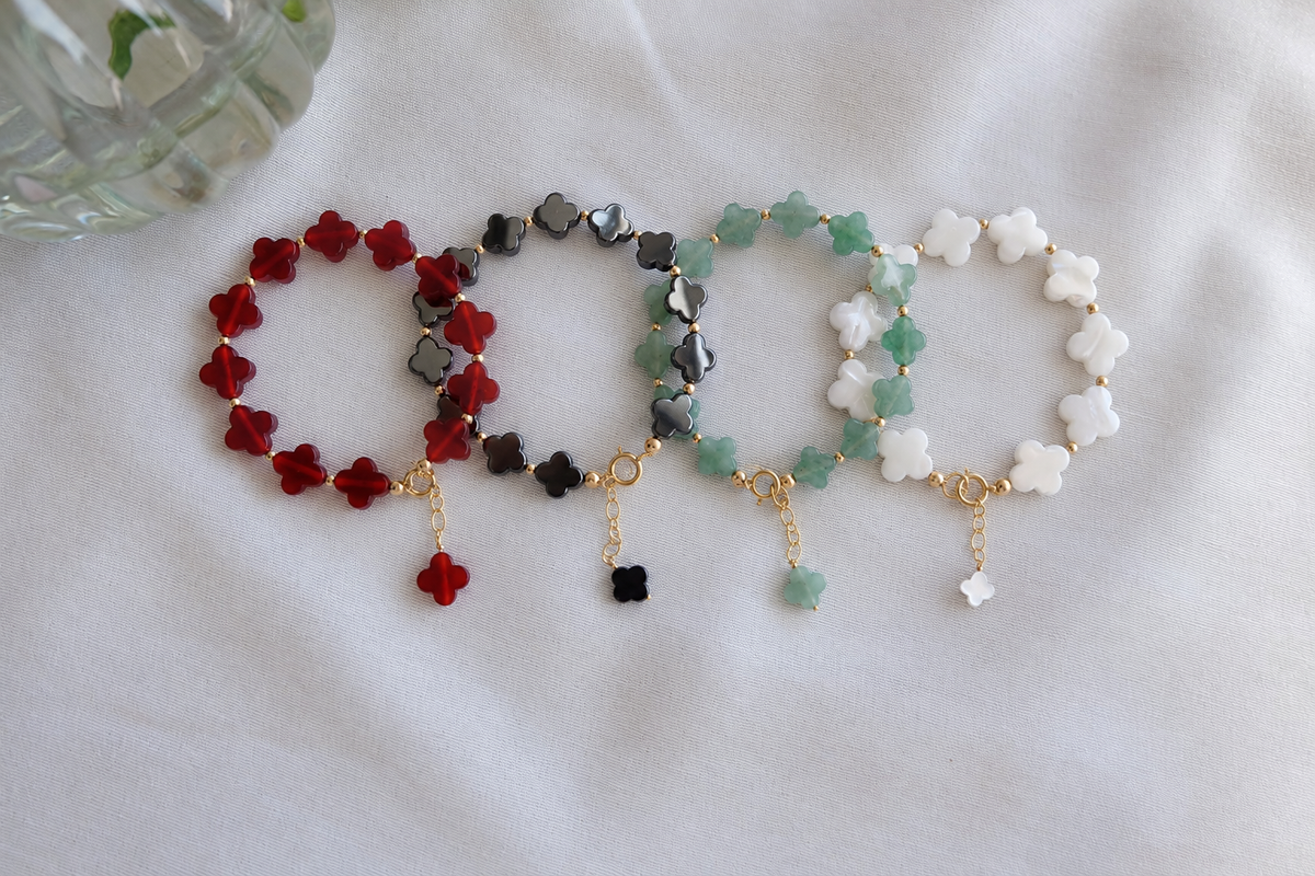 Ember Bloom Natural Gemstone Bracelet