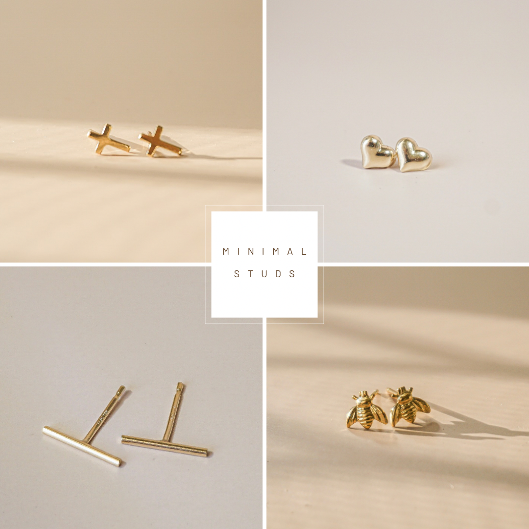 MINIMAL STUD EARRINGS