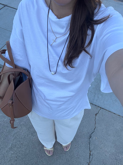 Black Tide Pearl Necklace