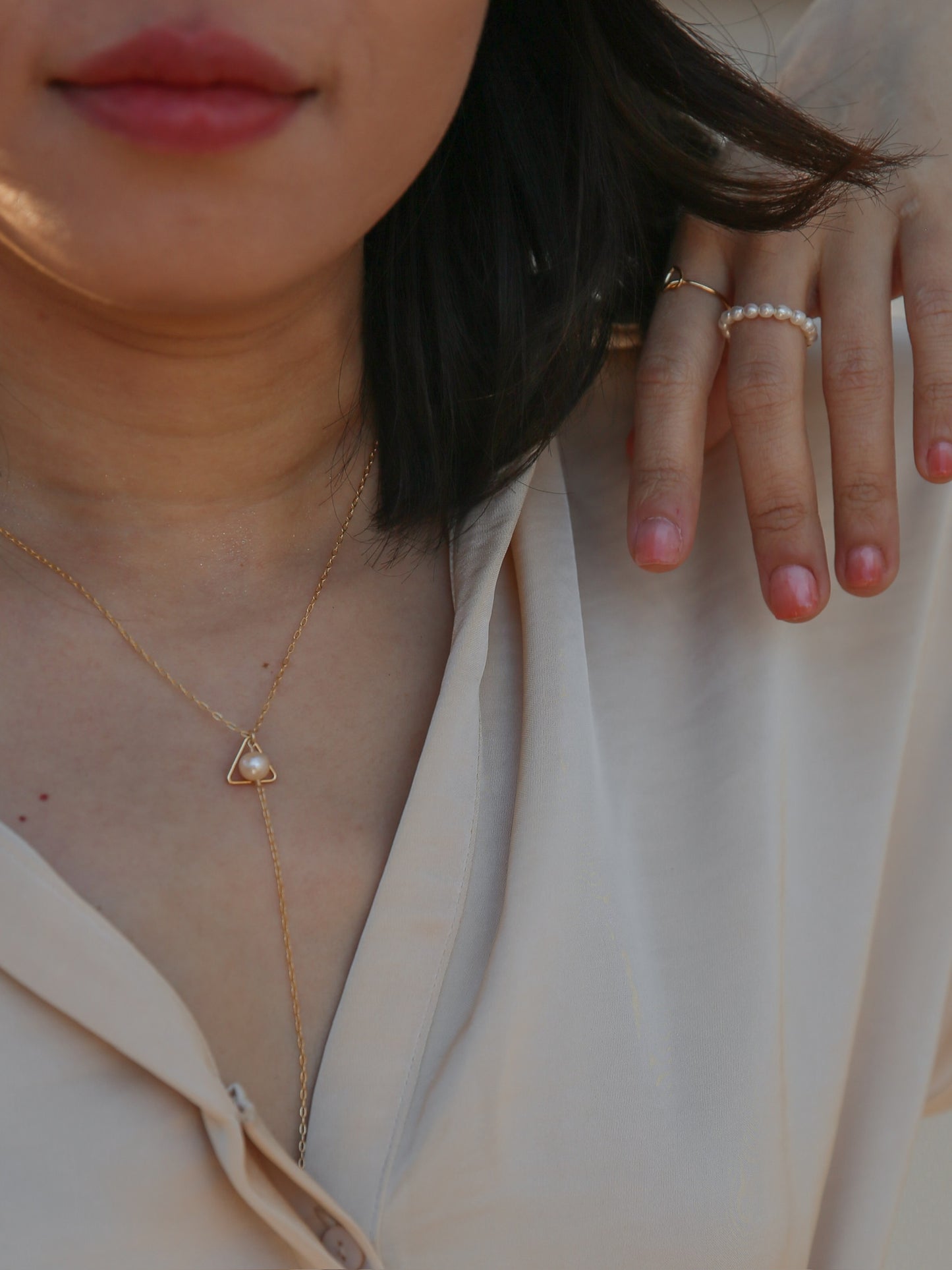 Golden Shooting Star Necklace