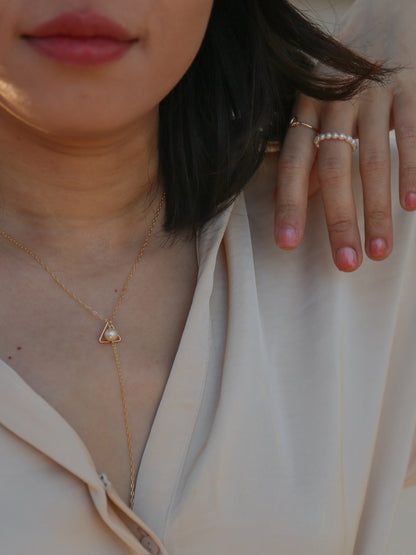 Golden Shooting Star Necklace