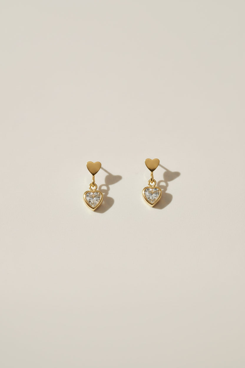 Seren Heart Earrings