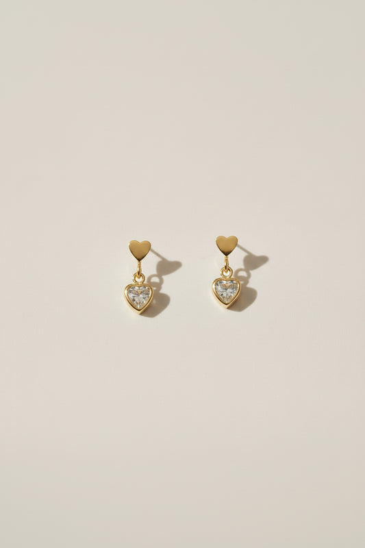 Seren Heart Earrings