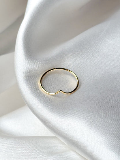 Chevron Gold Ring