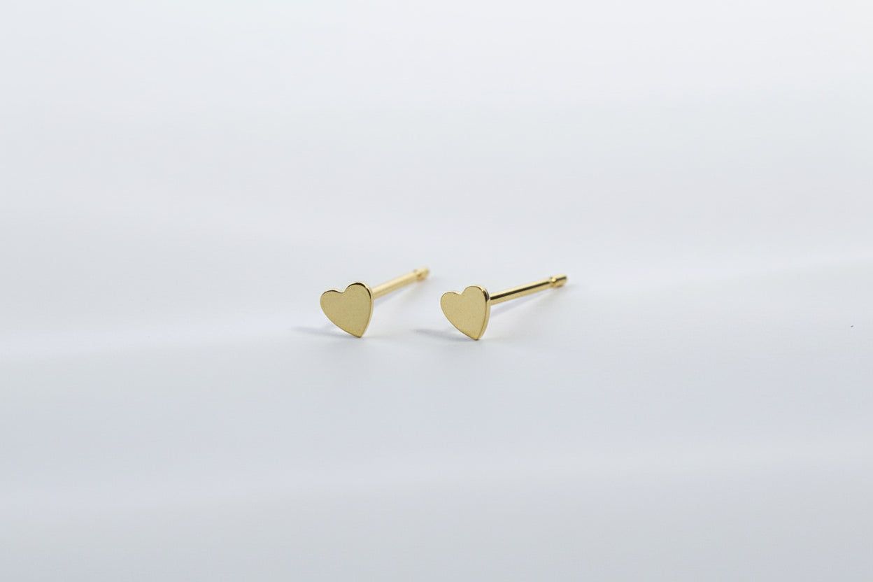 Little Heart Stud Earrings