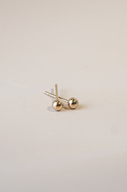 Mini Ball Stud Earrings