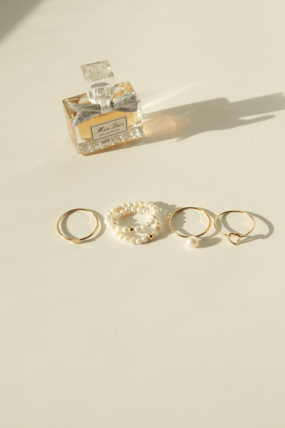 Simplicity Pearl Ring