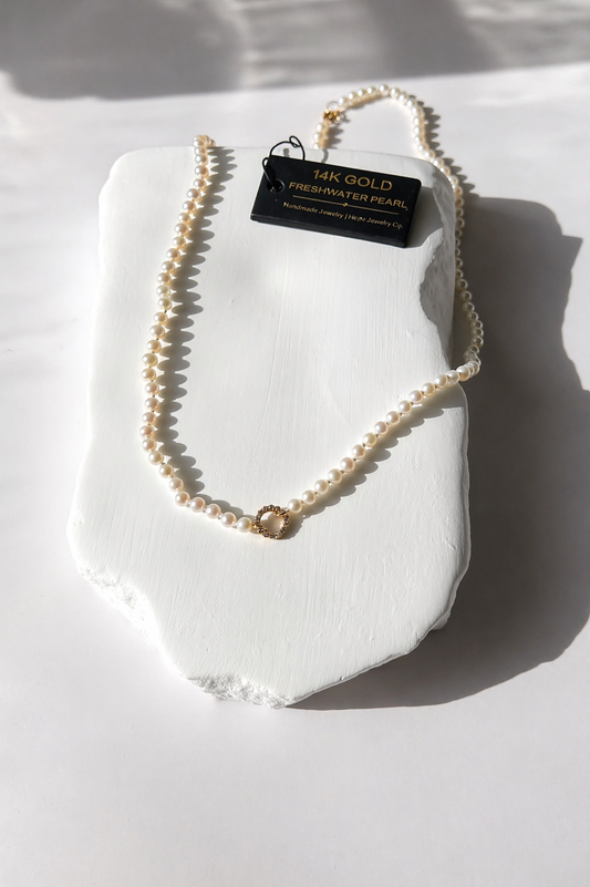 Cielo Pearl Necklace