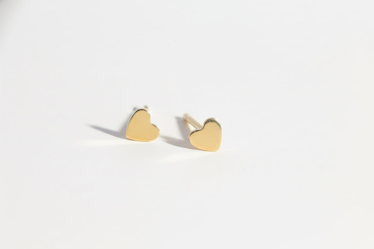 Little Heart Stud Earrings