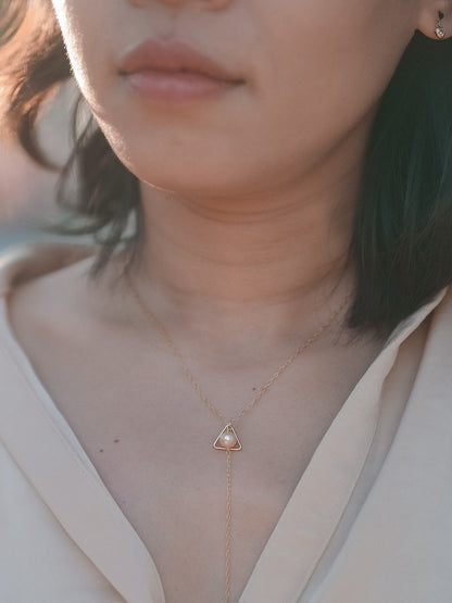 Golden Shooting Star Necklace