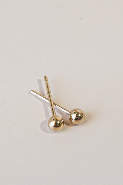 Mini Ball Stud Earrings