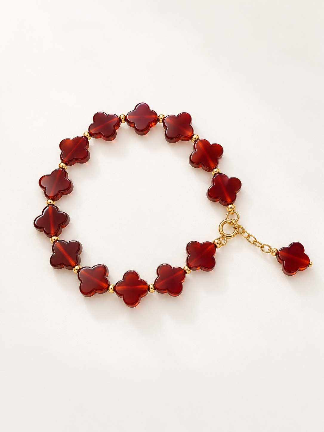 Ember Bloom Natural Gemstone Bracelet