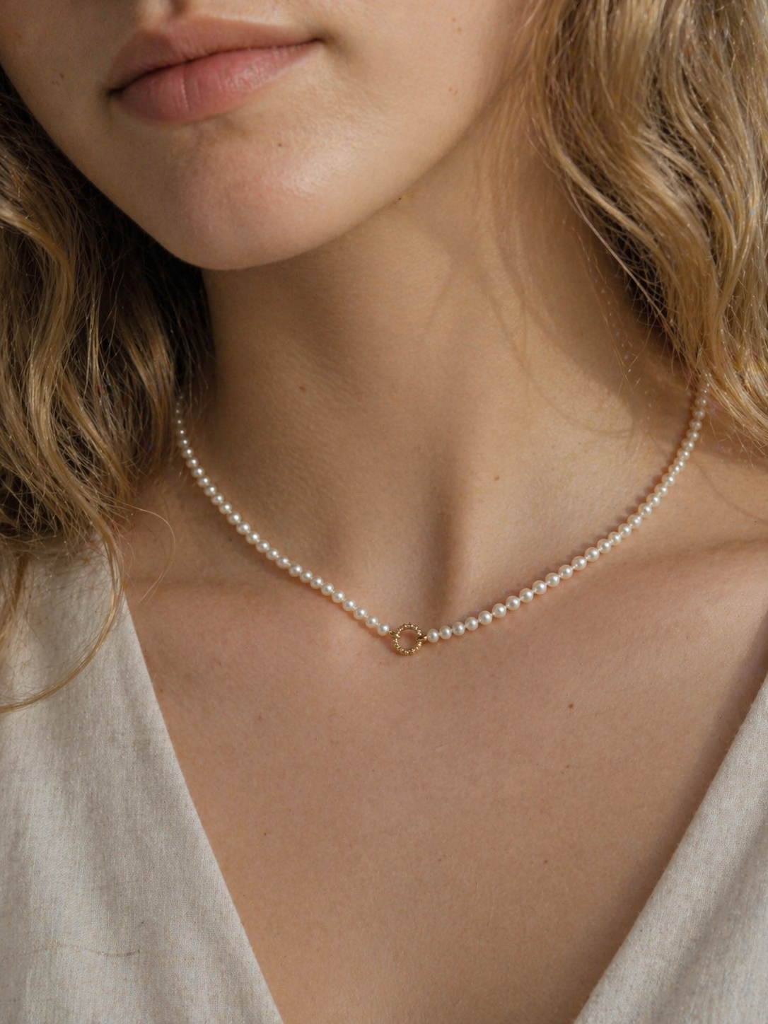 Cielo Pearl Necklace