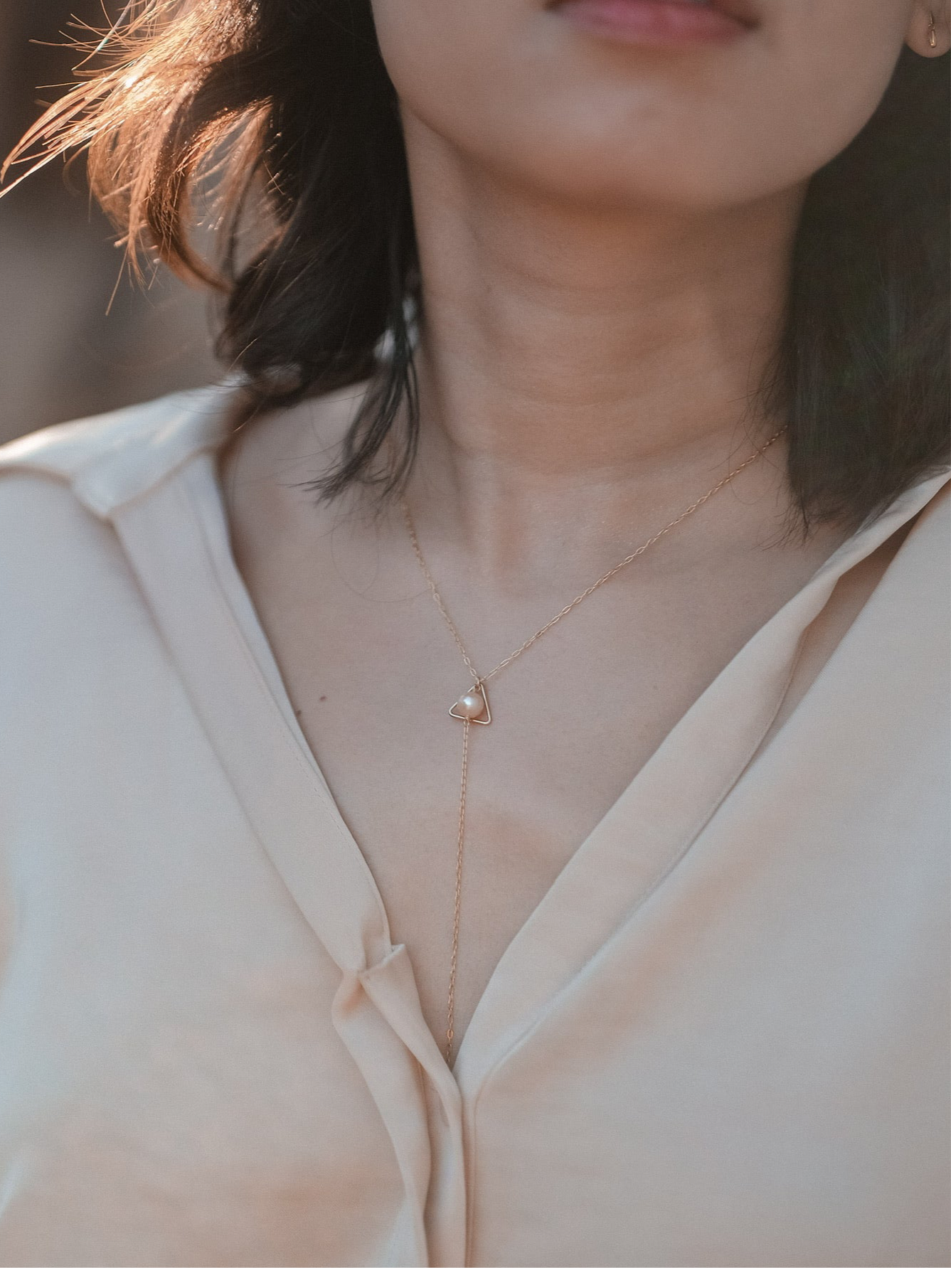 Golden Shooting Star Necklace