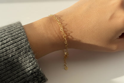 Honey Heart Bracelet
