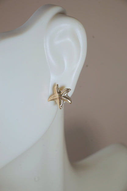 The Starfish Stud Earrings