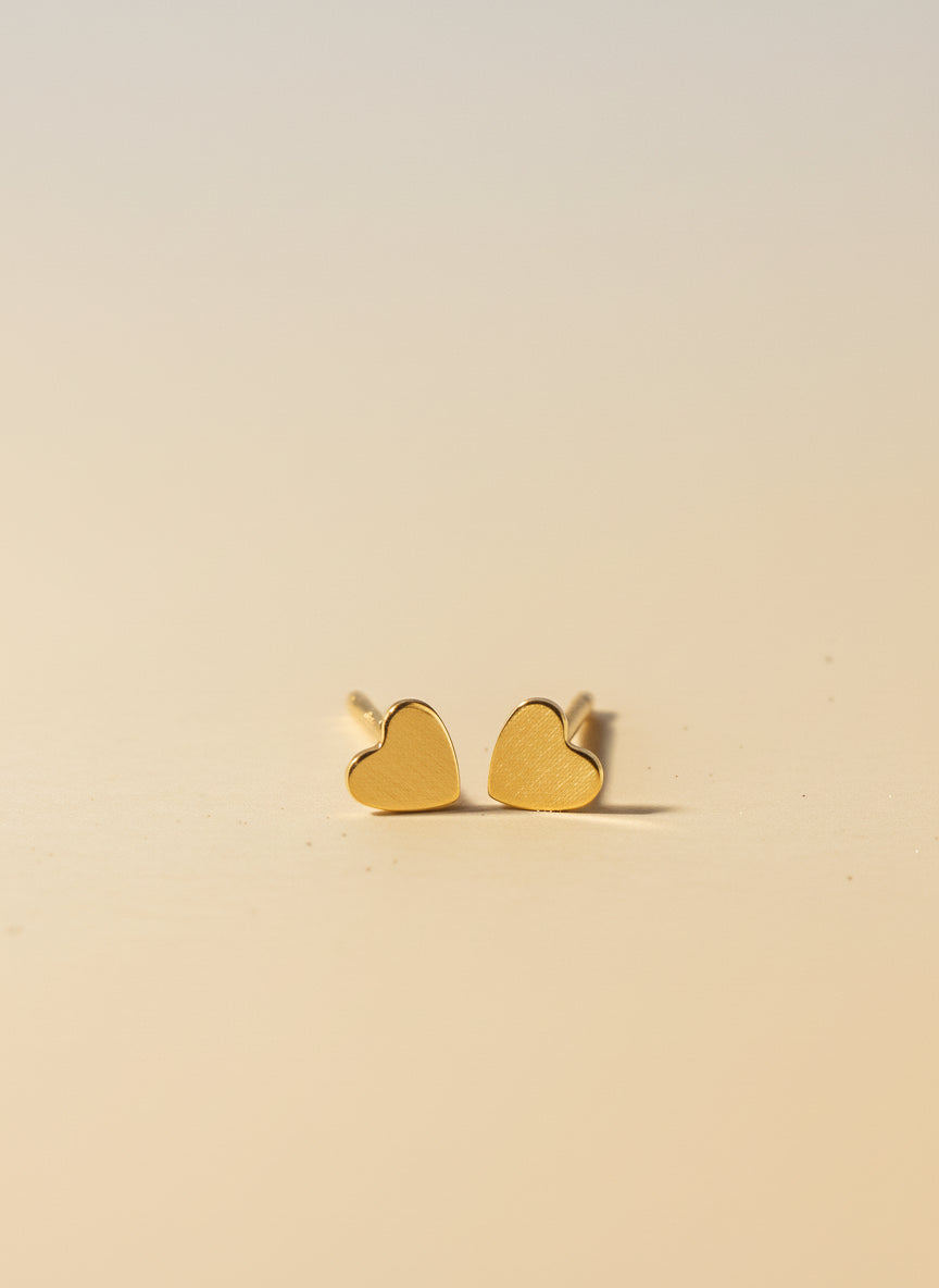 Little Heart Stud Earrings