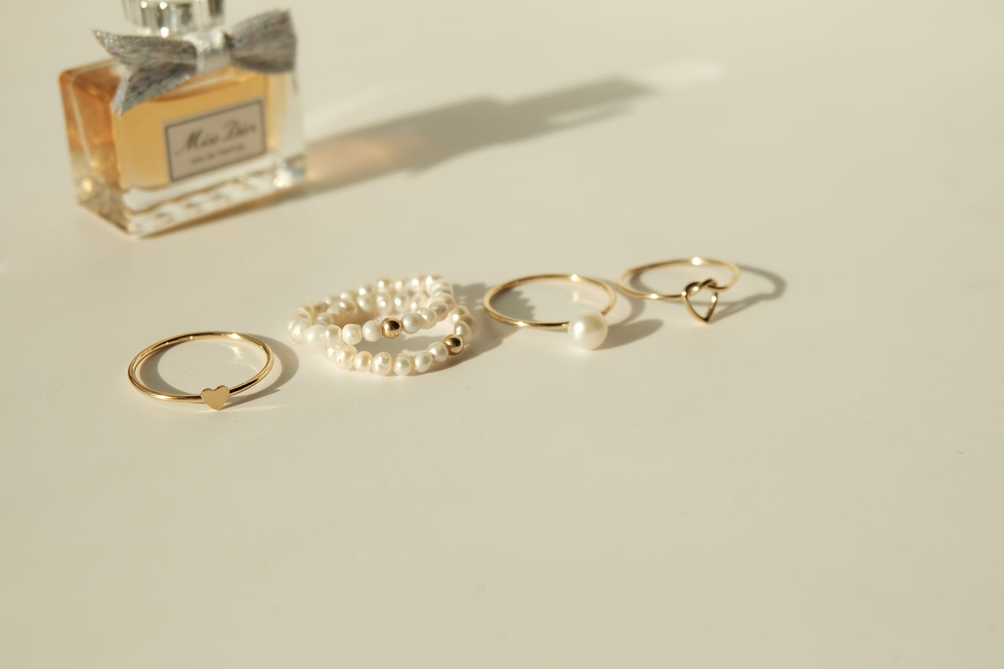 Simplicity Pearl Ring