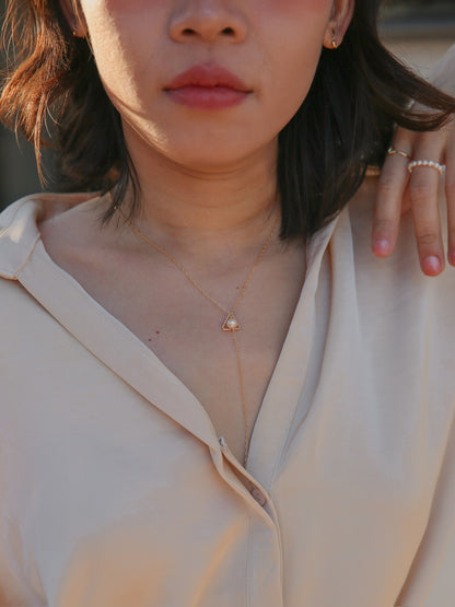 Golden Shooting Star Necklace