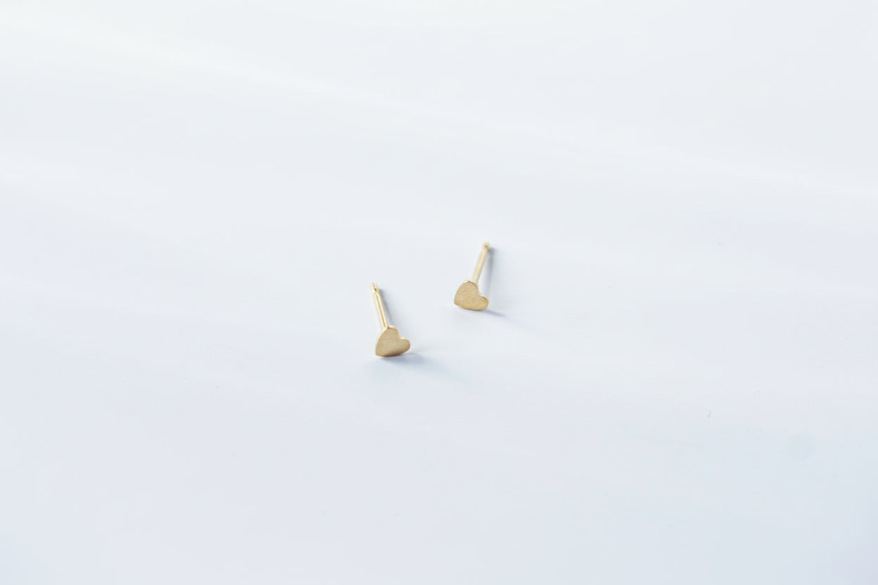 Little Heart Stud Earrings