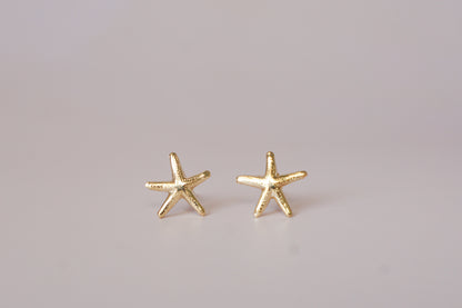 Baby Starfish Stud Earrings