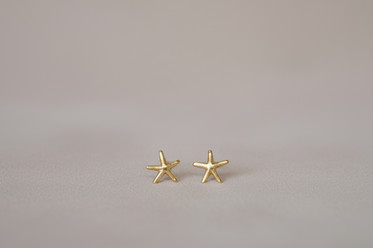 Baby Starfish Stud Earrings