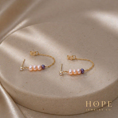 Rose of Sharon Earrings
