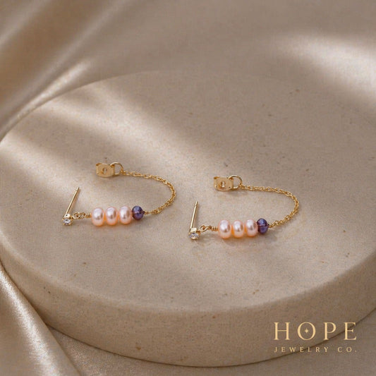 Rose of Sharon Earrings