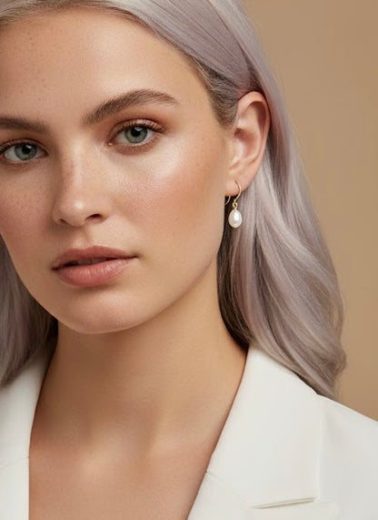 The Pearl Shimmer Earrings