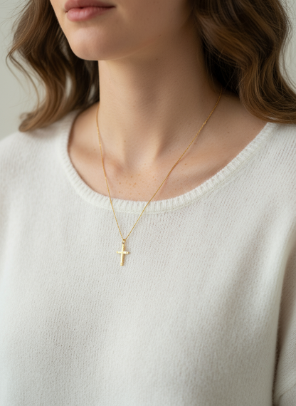 Carry Me Cross Necklace