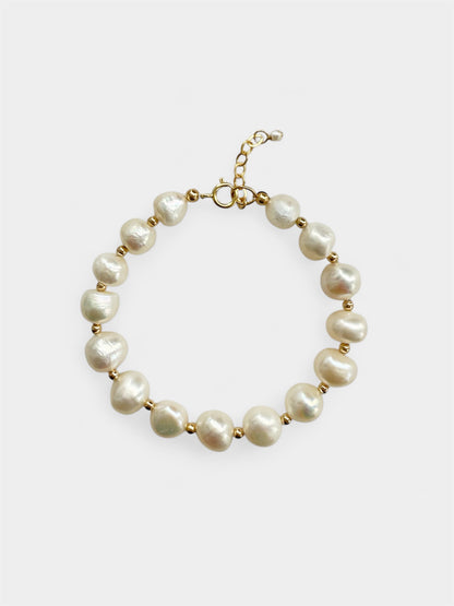 Wisdom Pearl & Bead Bracelet