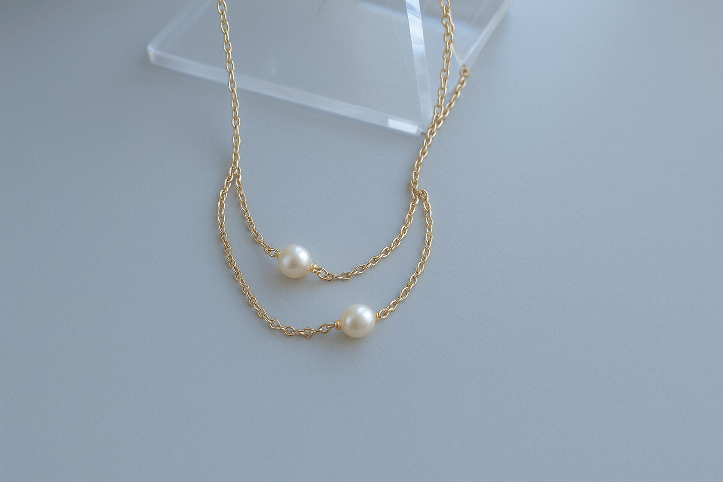 Hana Fresh Pearl Choker Necklace
