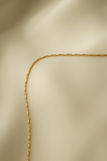 Dainty Rolo Box Layer Necklace
