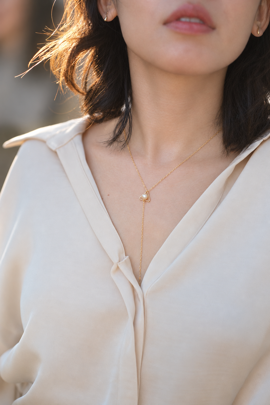 Golden Shooting Star Necklace