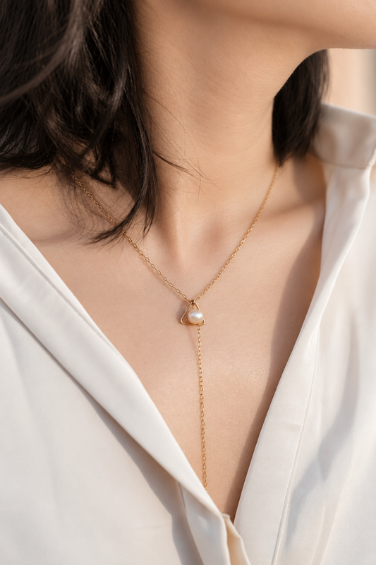 Golden Shooting Star Necklace