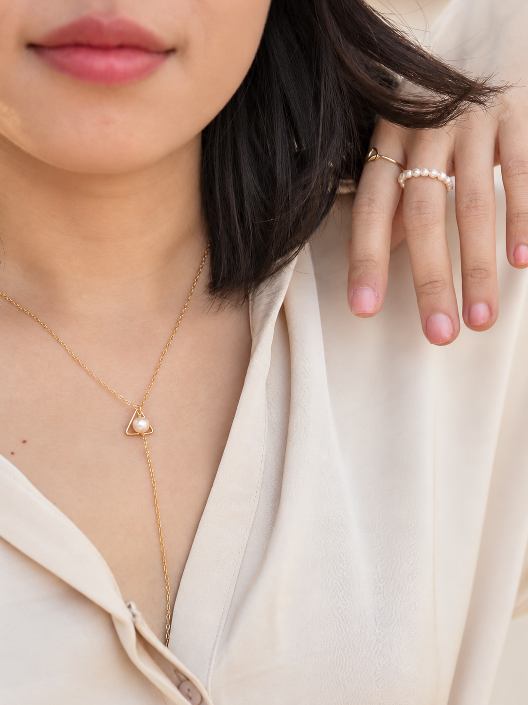 Golden Shooting Star Necklace