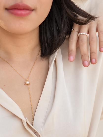 Golden Shooting Star Necklace