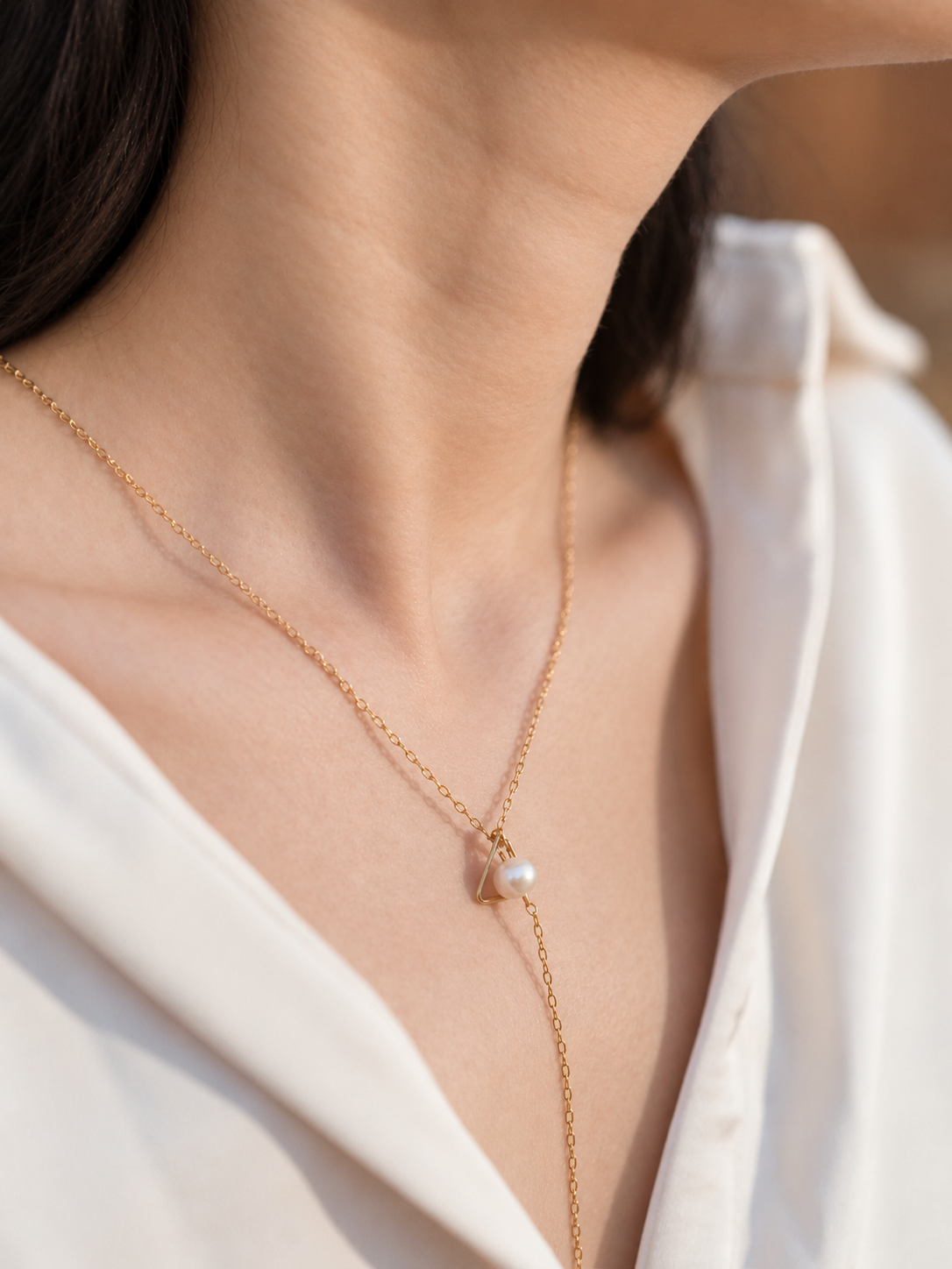 Golden Shooting Star Necklace