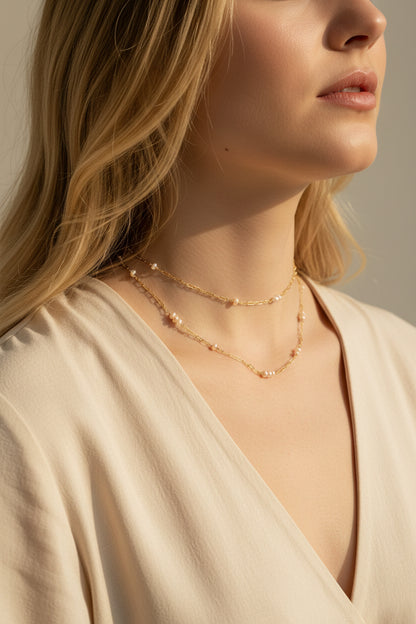 The Sea Spray Pearl Necklace