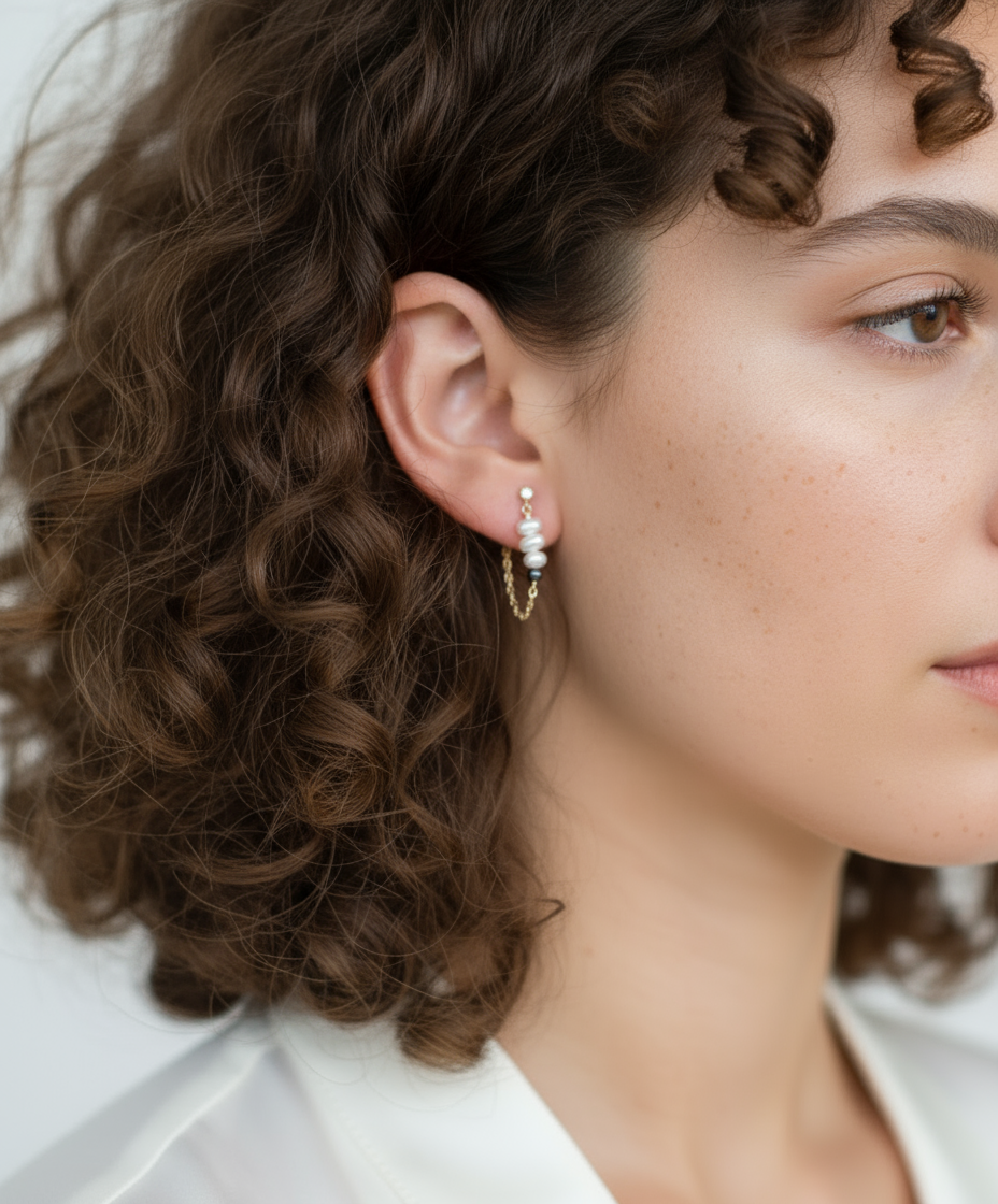 Rose of Sharon Earrings