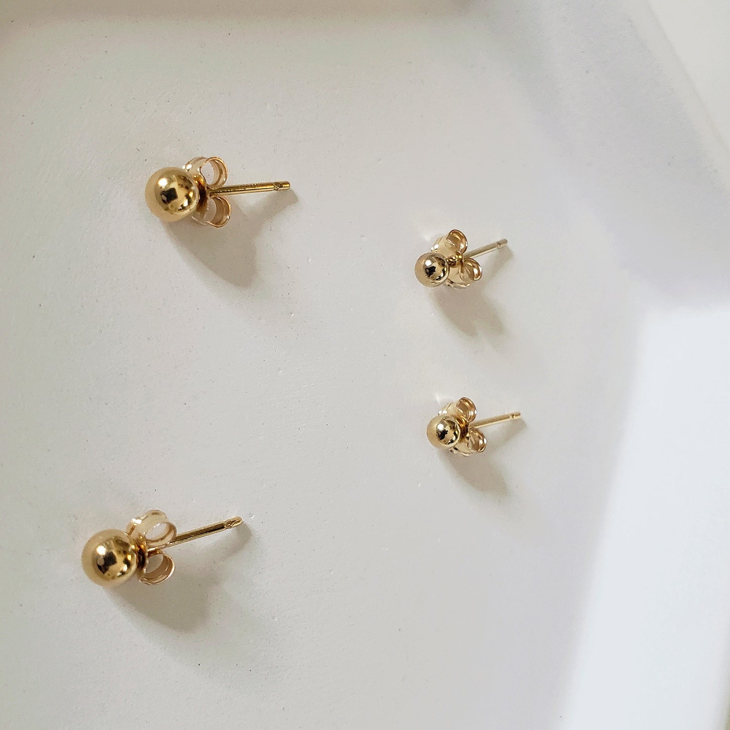 Mini Ball Stud Earrings