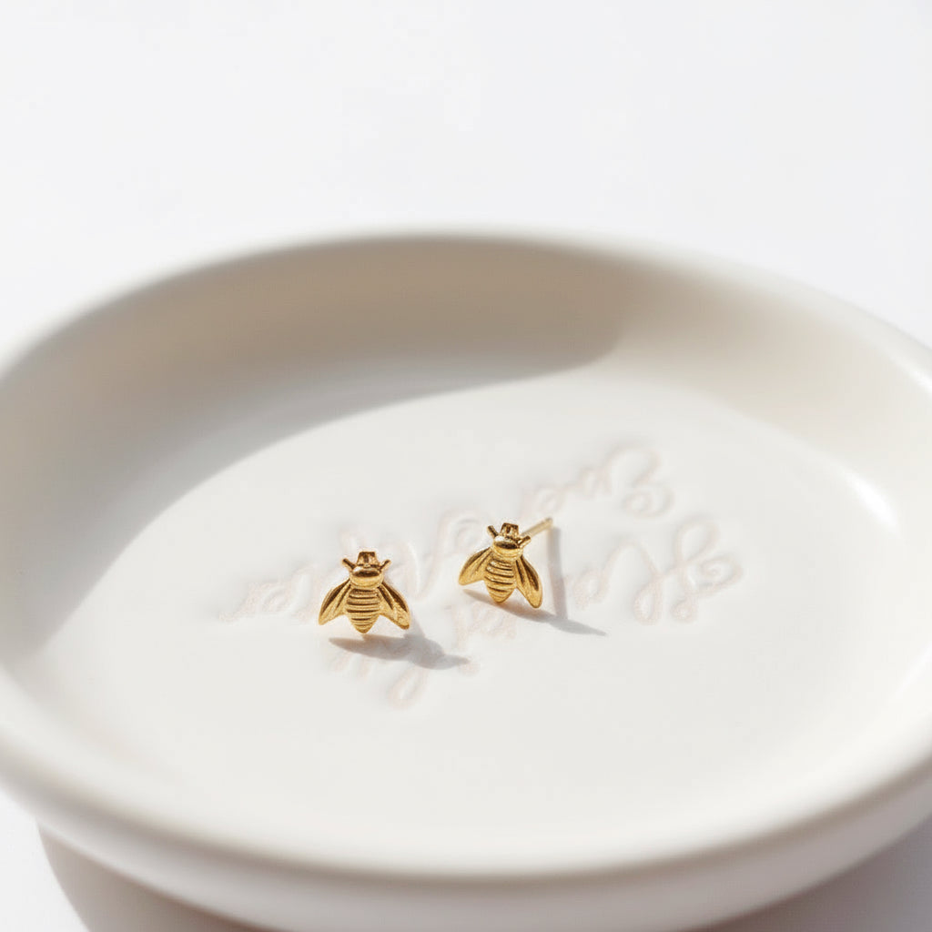 Little Bee Stud Earrings