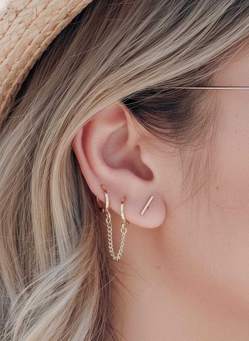 Minimalist Bar Earrings
