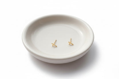Little Cross Stud Earrings